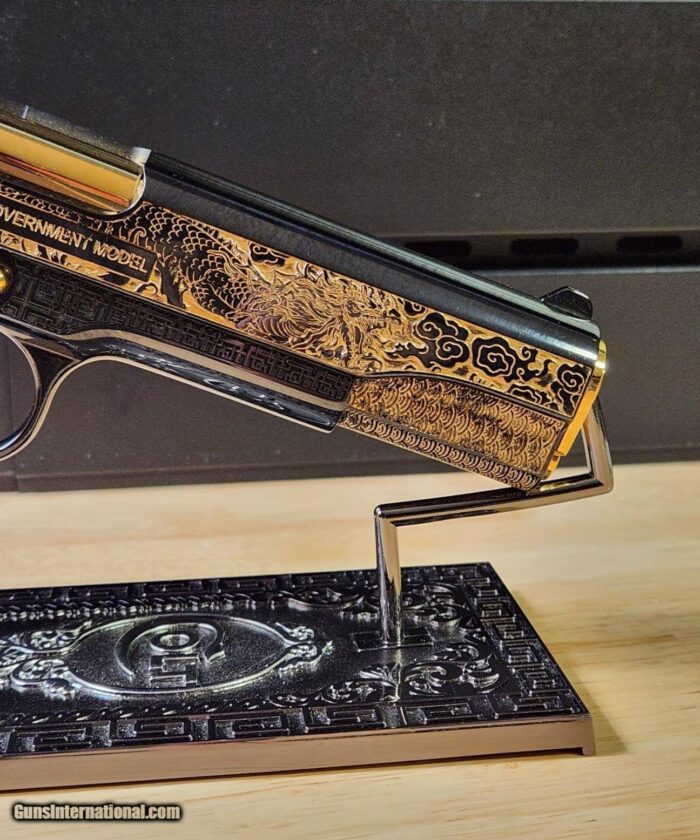 Colt .45 Cal DEA Golden Dragon - Image 5