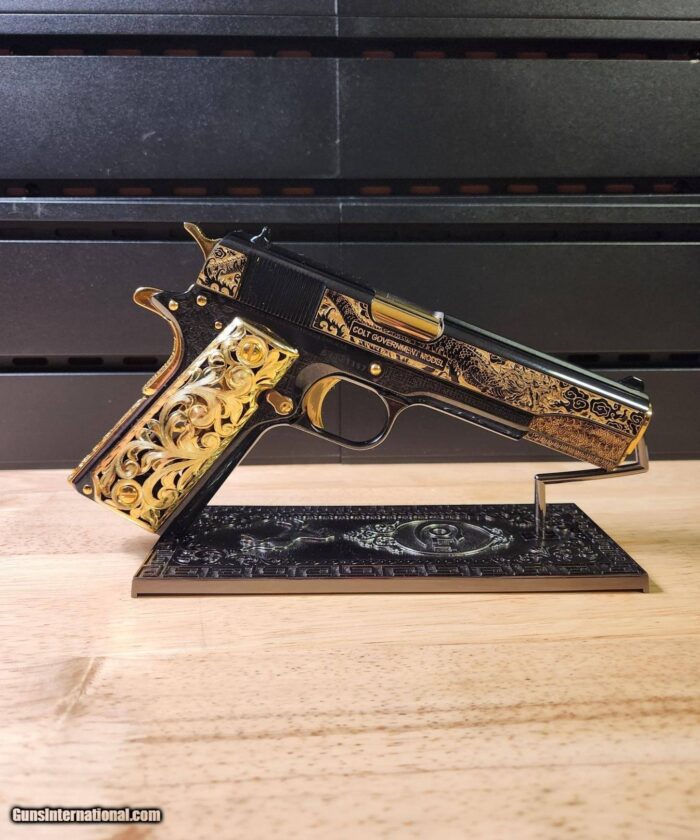 Colt .45 Cal DEA Golden Dragon - Image 8