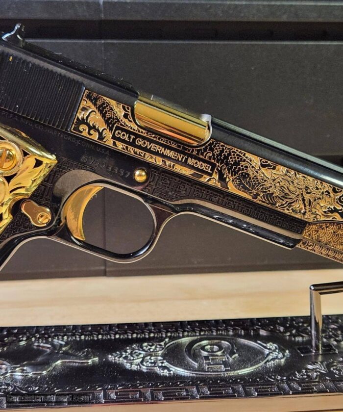 Colt .45 Cal DEA Golden Dragon - Image 9