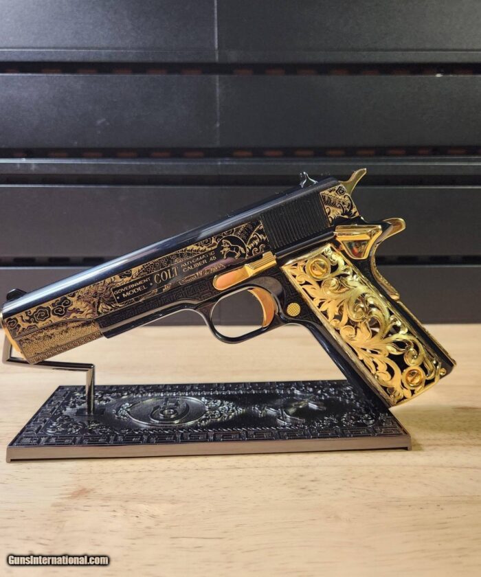 Colt .45 Cal DEA Golden Dragon - Image 10