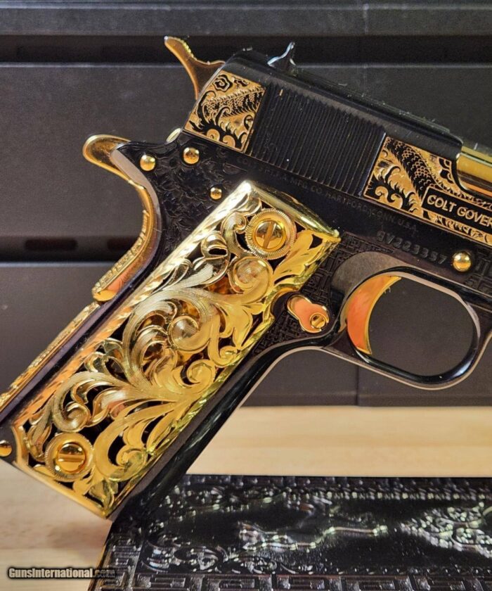 Colt .45 Cal DEA Golden Dragon - Image 12