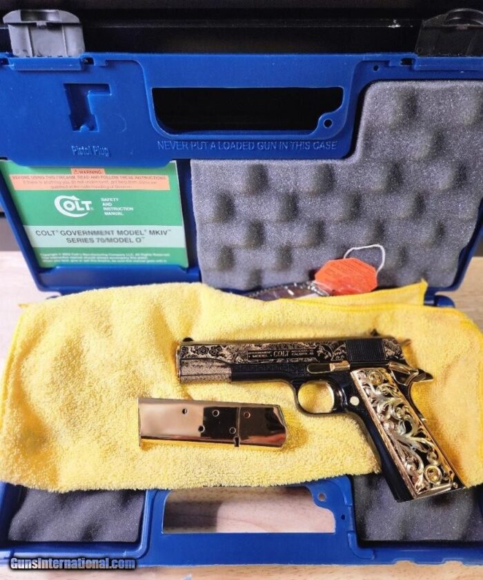 Colt .45 Cal DEA Golden Dragon - Image 13