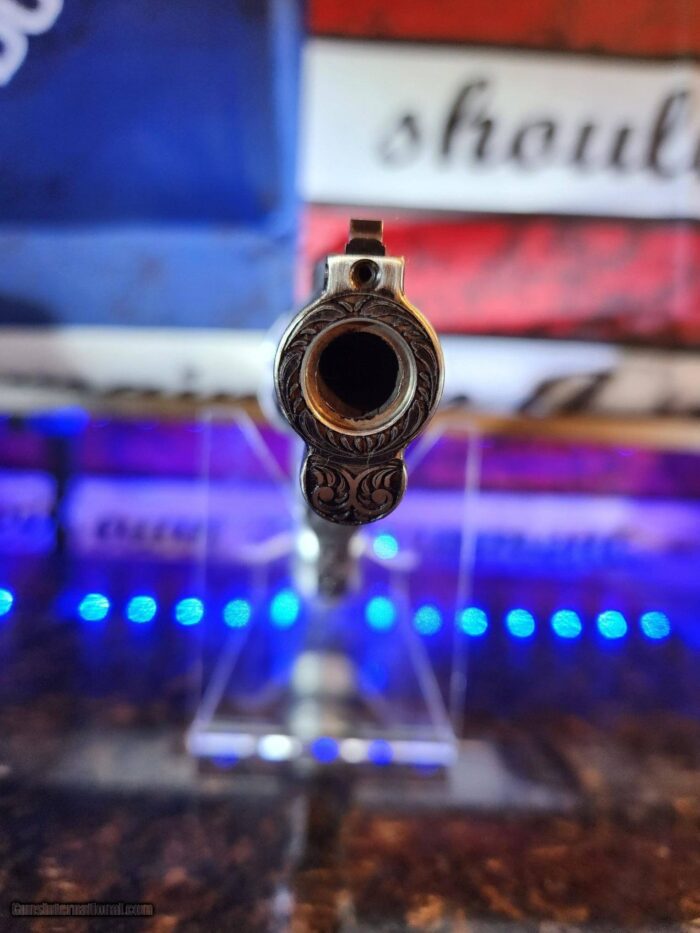 Real One Of A Kind Fully Engraved Colt King Cobra 3" 357 Magnum Stainless - Image 2