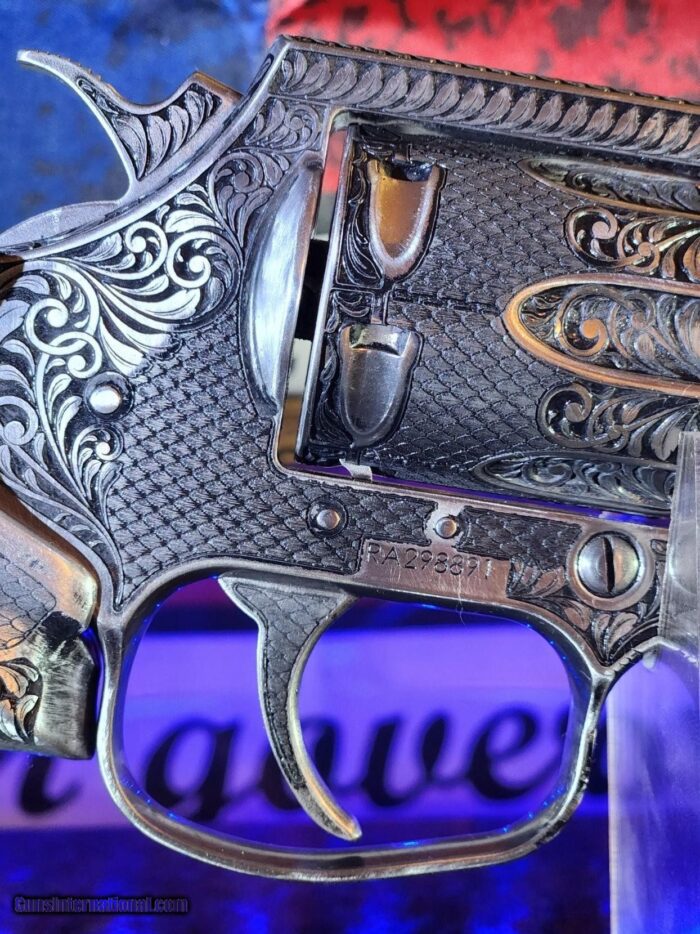 Real One Of A Kind Fully Engraved Colt King Cobra 3" 357 Magnum Stainless - Image 11