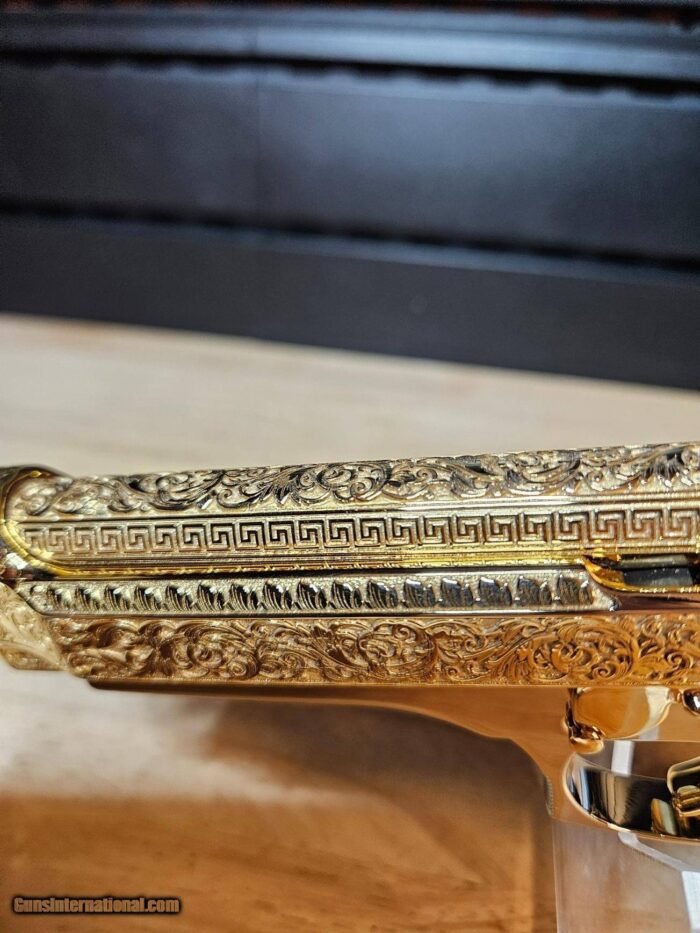 Stylish One Of A Kind Barretta 24K Gold Versace Themed 92 FS - Image 9