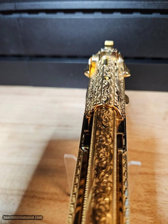 Stylish One Of A Kind Barretta 24K Gold Versace Themed 92 FS - Image 14