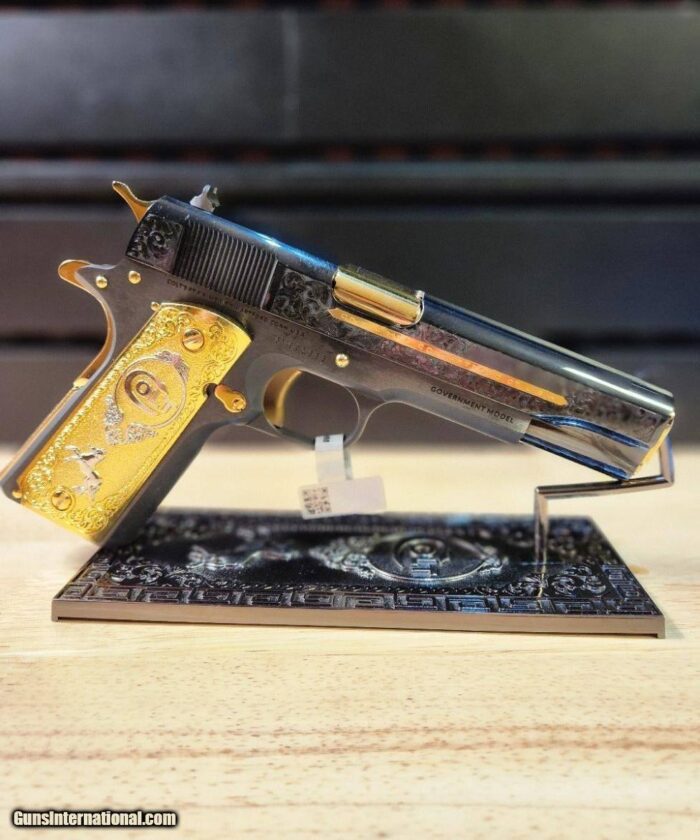Super Colt Heritage By D.E.A. WOW .38 super heritage with even more GOLD