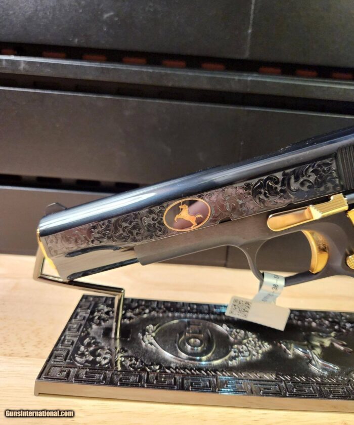 Super Colt Heritage By D.E.A. WOW .38 super heritage with even more GOLD - Image 3