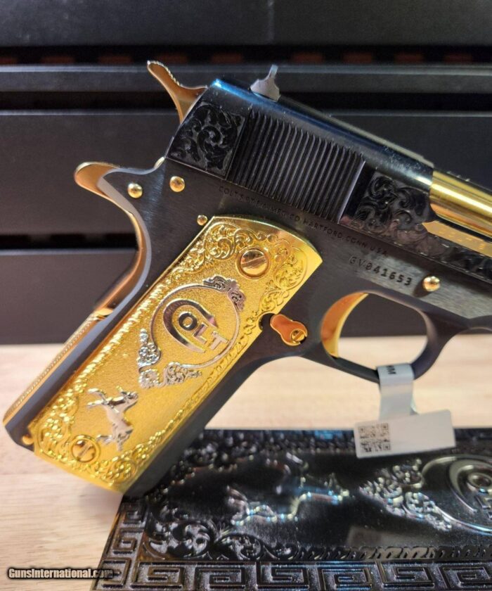 Super Colt Heritage By D.E.A. WOW .38 super heritage with even more GOLD - Image 9