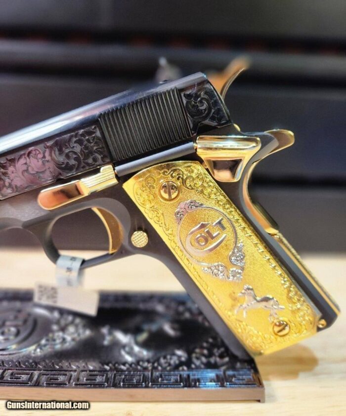Super Colt Heritage By D.E.A. WOW .38 super heritage with even more GOLD - Image 10