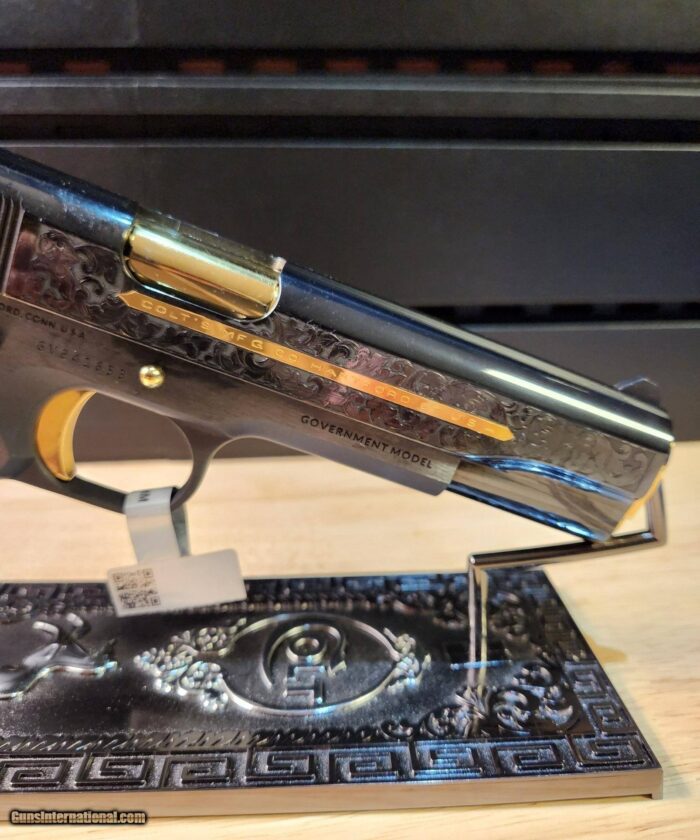 Super Colt Heritage By D.E.A. WOW .38 super heritage with even more GOLD - Image 13