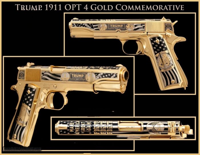 Trump Commemorative Gun 45 ACP