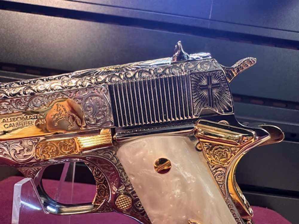 Colt 1911 w National Match Barrel - Fully Engraved - Image 5