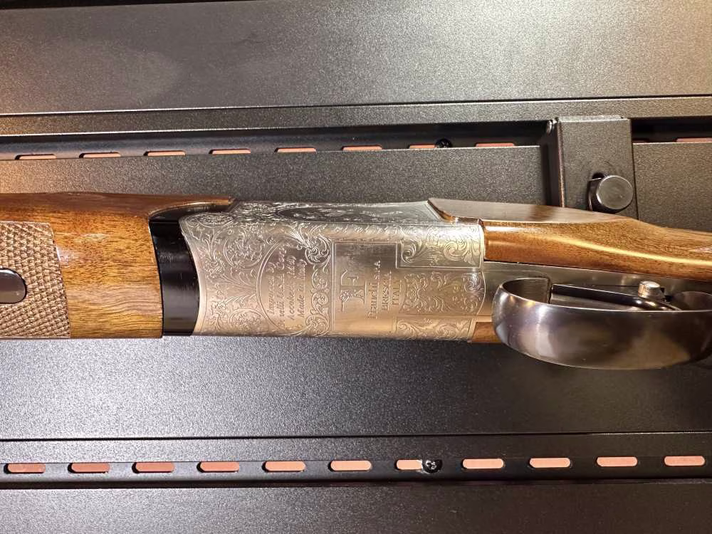 Franchi Alcione Over/Under 12 Gauge Shotgun - Factory Engraved - Image 9