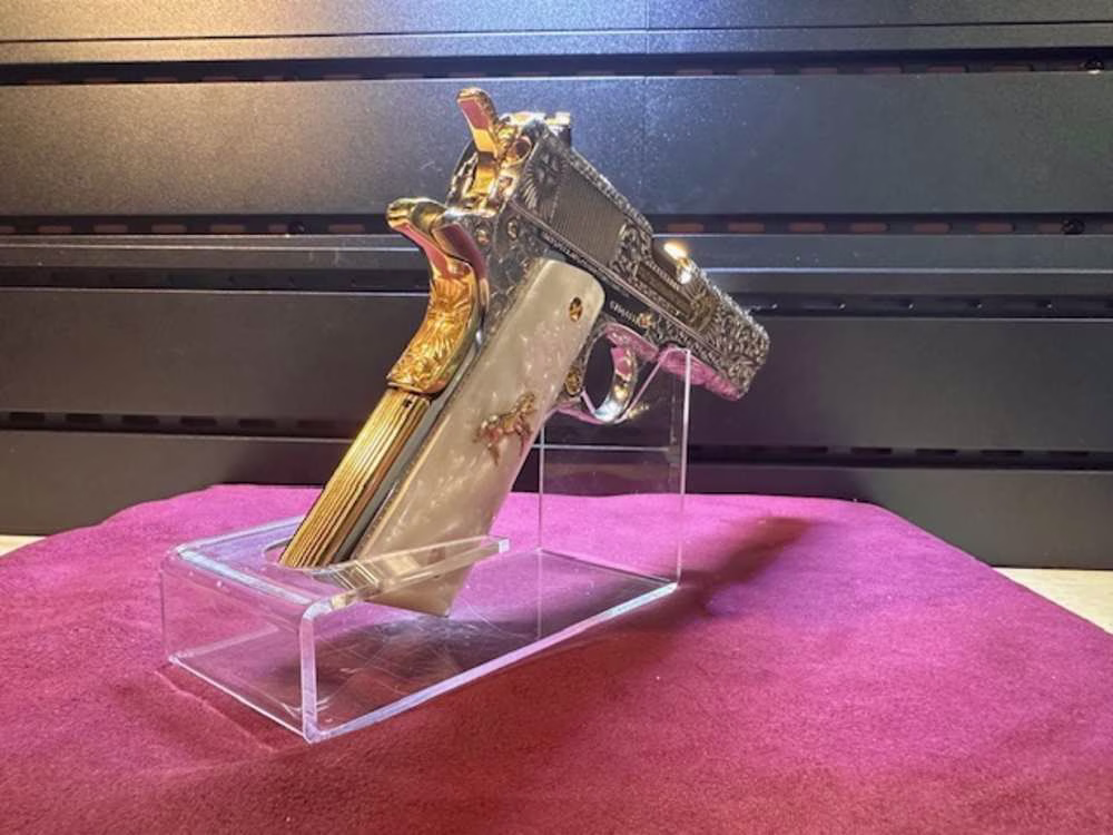Colt 1911 w National Match Barrel - Fully Engraved - Image 9