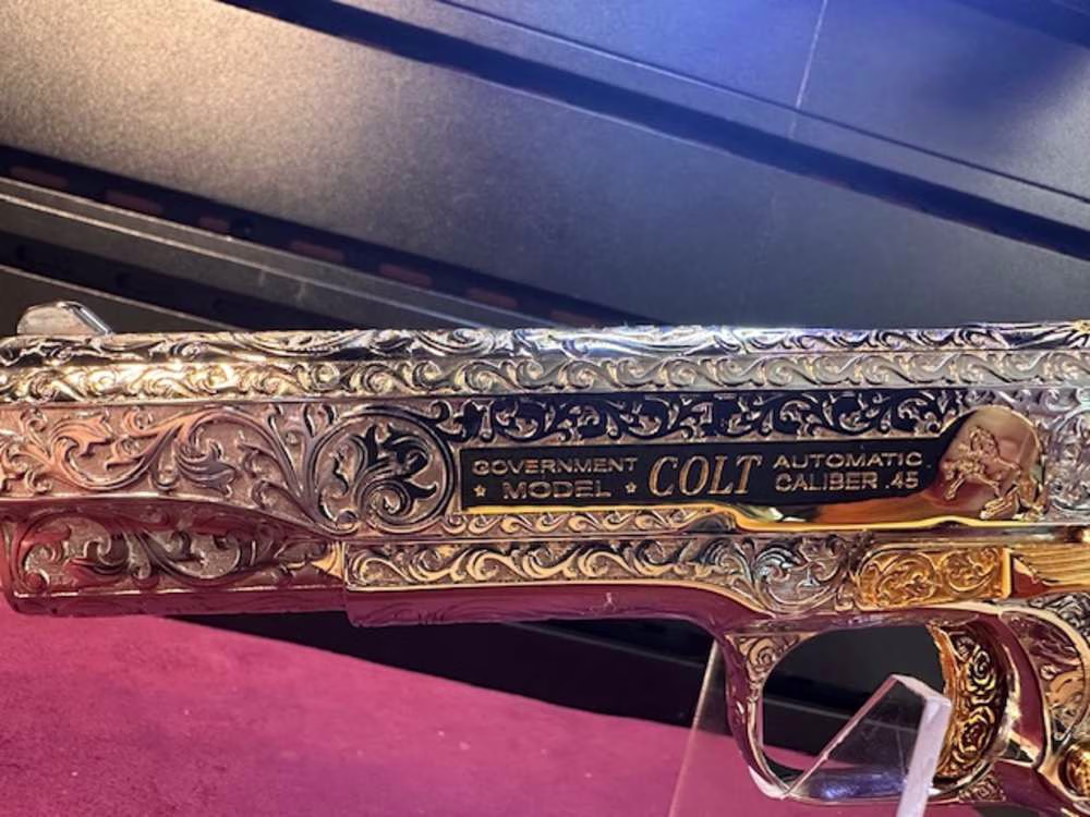 Colt 1911 w National Match Barrel - Fully Engraved - Image 10