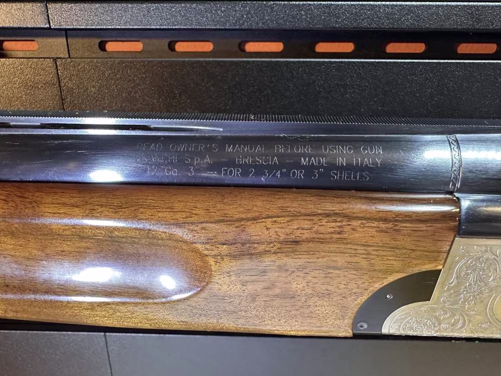 Franchi Alcione Over/Under 12 Gauge Shotgun - Factory Engraved - Image 14