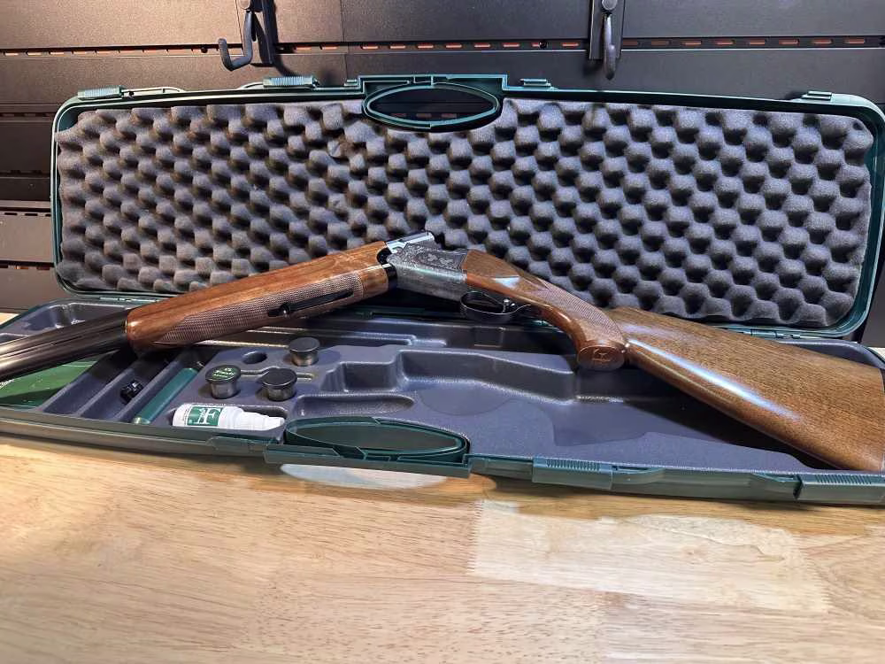Franchi Alcione Over/Under 12 Gauge Shotgun - Factory Engraved - Image 16