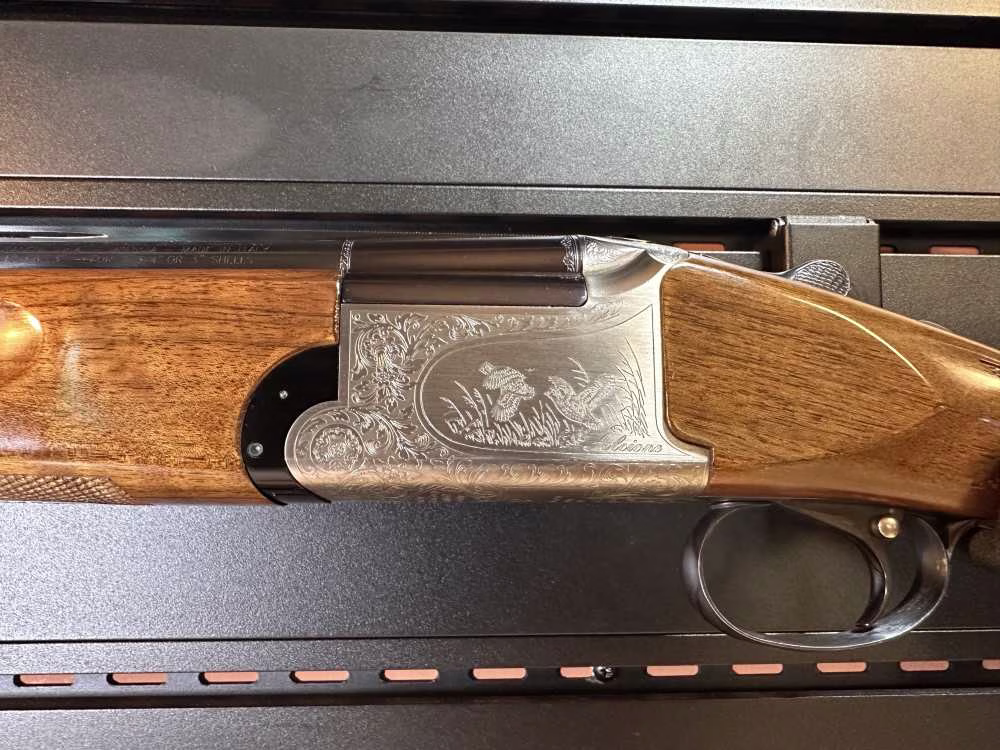 Franchi Alcione Over/Under 12 Gauge Shotgun - Factory Engraved - Image 19