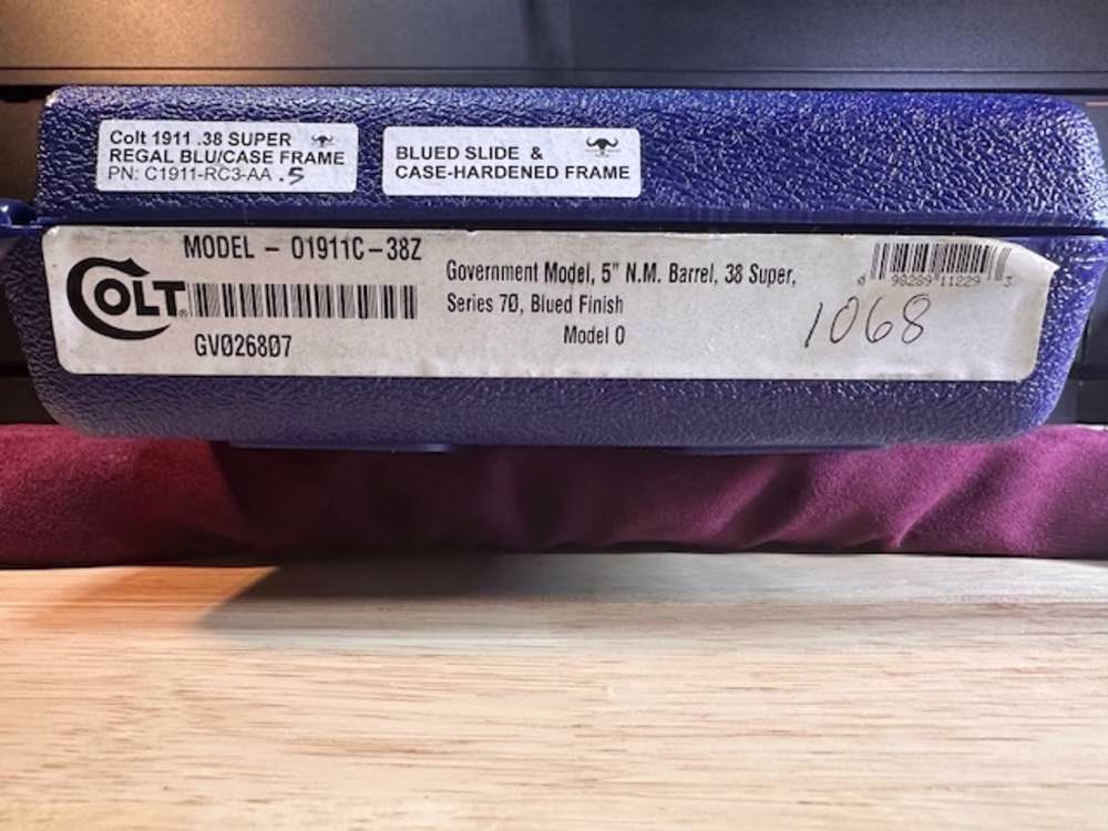 Colt 1911 .45 ACP - Royal Blu/Case - Altamont "Regal AA" - NIB! - Image 14